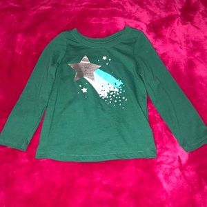 Green long sleeve shirt